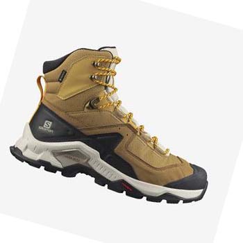 Salomon QUEST ELEMENT GORE-TEX Erkek Yürüyüş Ayakkabısı Sarı | TR 3547PJJ